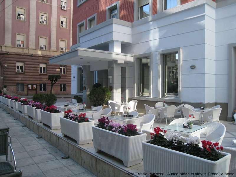 Boutique Hotel Kotoni Tiranë Restaurant bilde